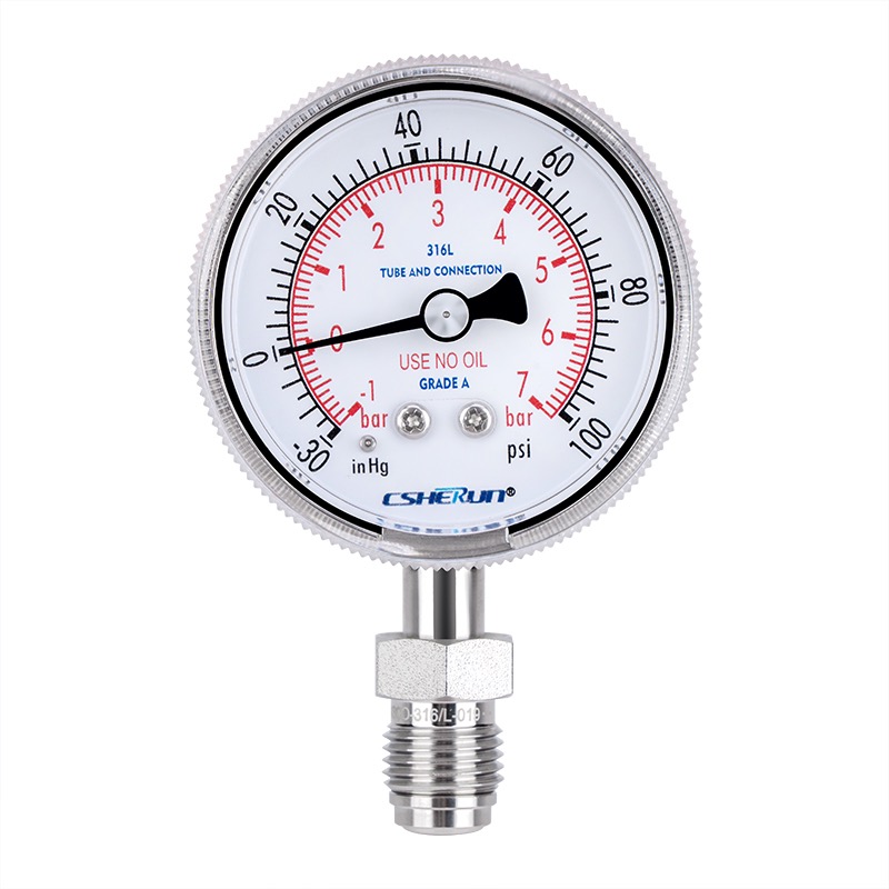 Girevole con guarnizione facciale maschio VCR 1/4